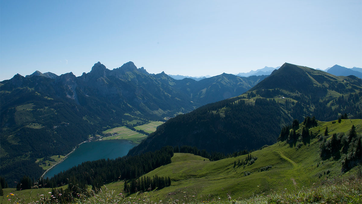Blick ins Tannheimer Tal